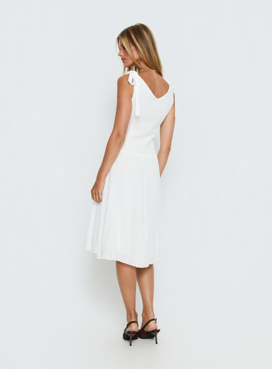 Danira Midi Dress White · photo 5