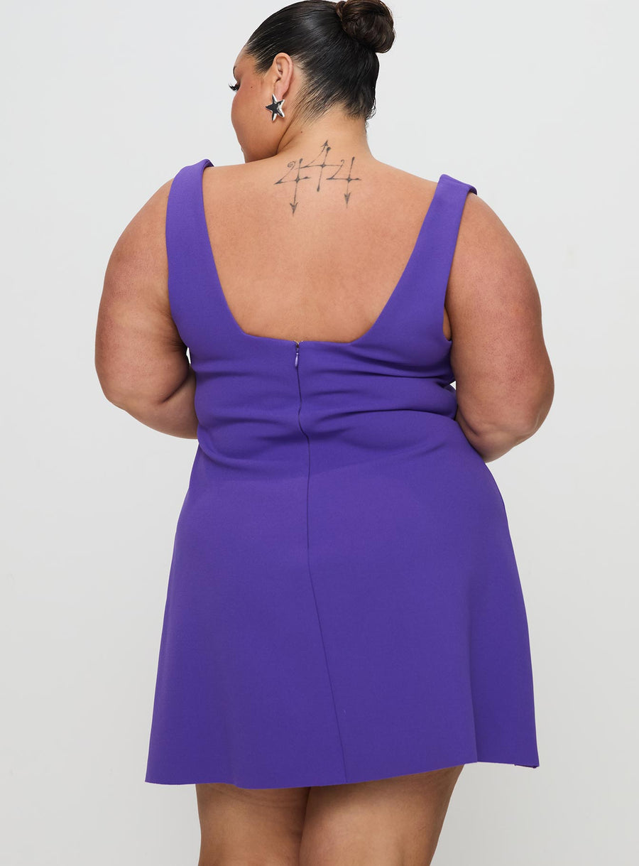 Bombshell Mini Dress Purple · photo 11