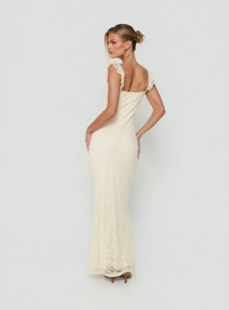 Beacall Maxi Dress Lemon · photo 5