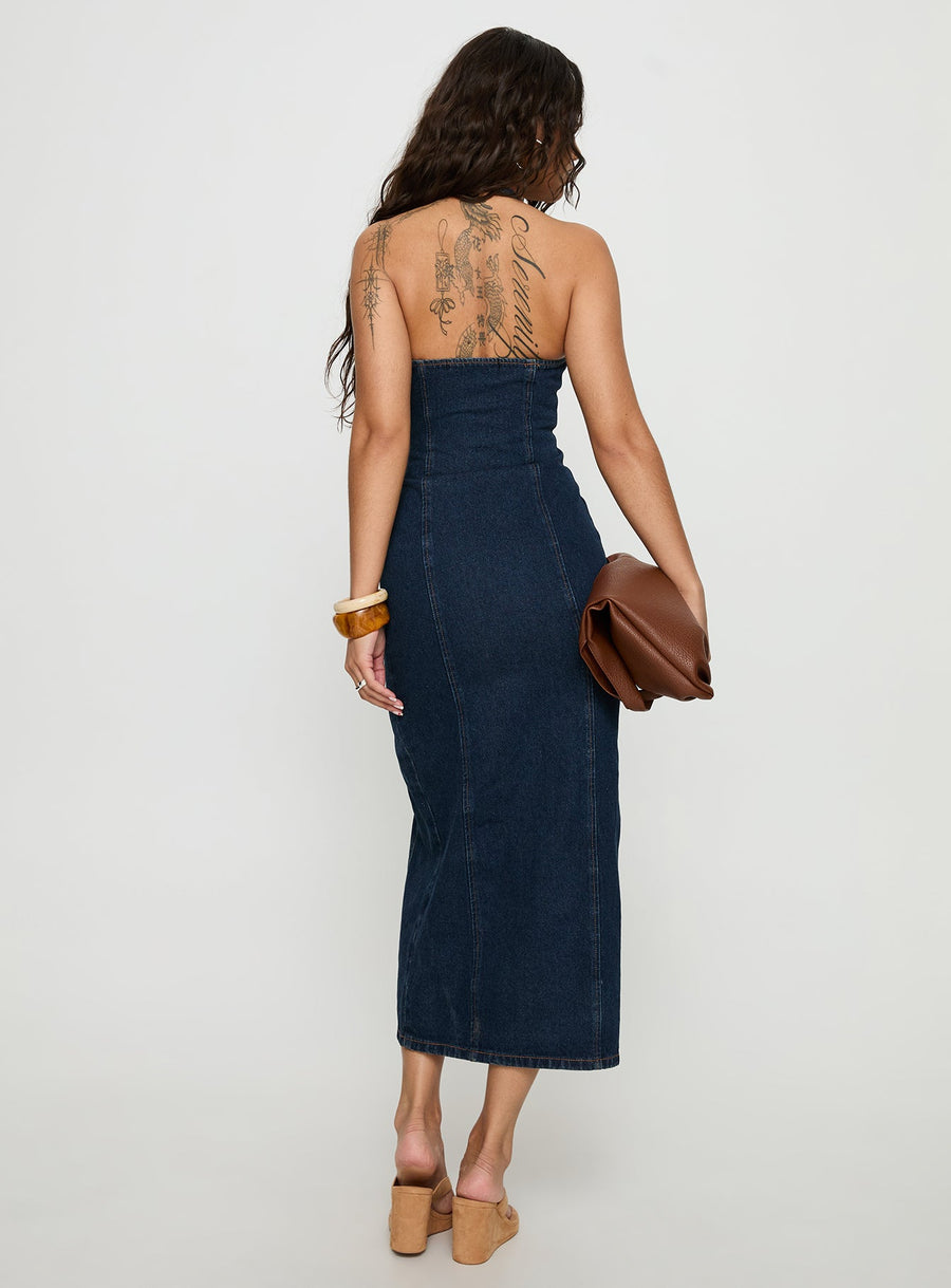 Kenny Maxi Dress Indigo · photo 5
