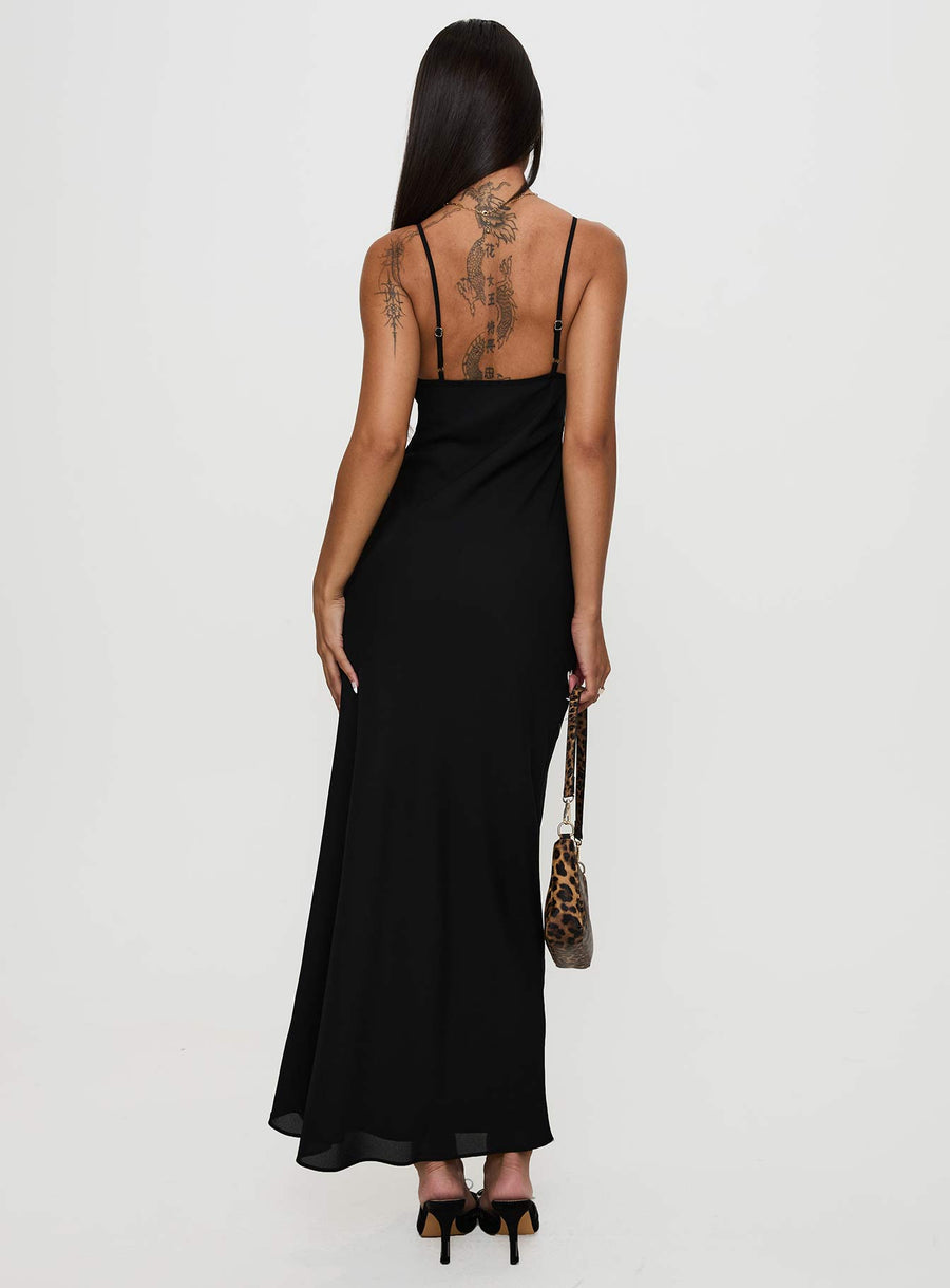 Artea Maxi Dress Black · photo 5