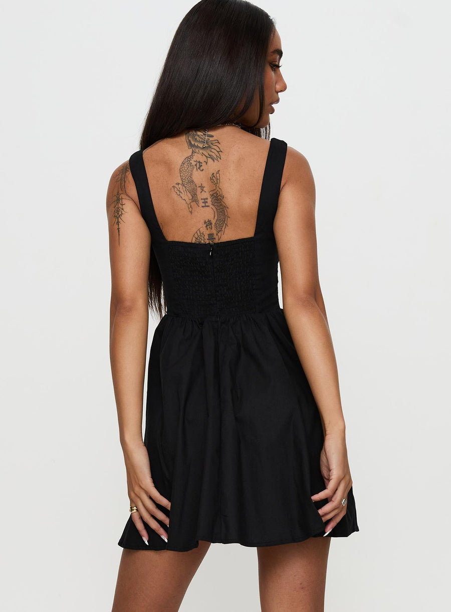 Martie Mini Dress Black · photo 5