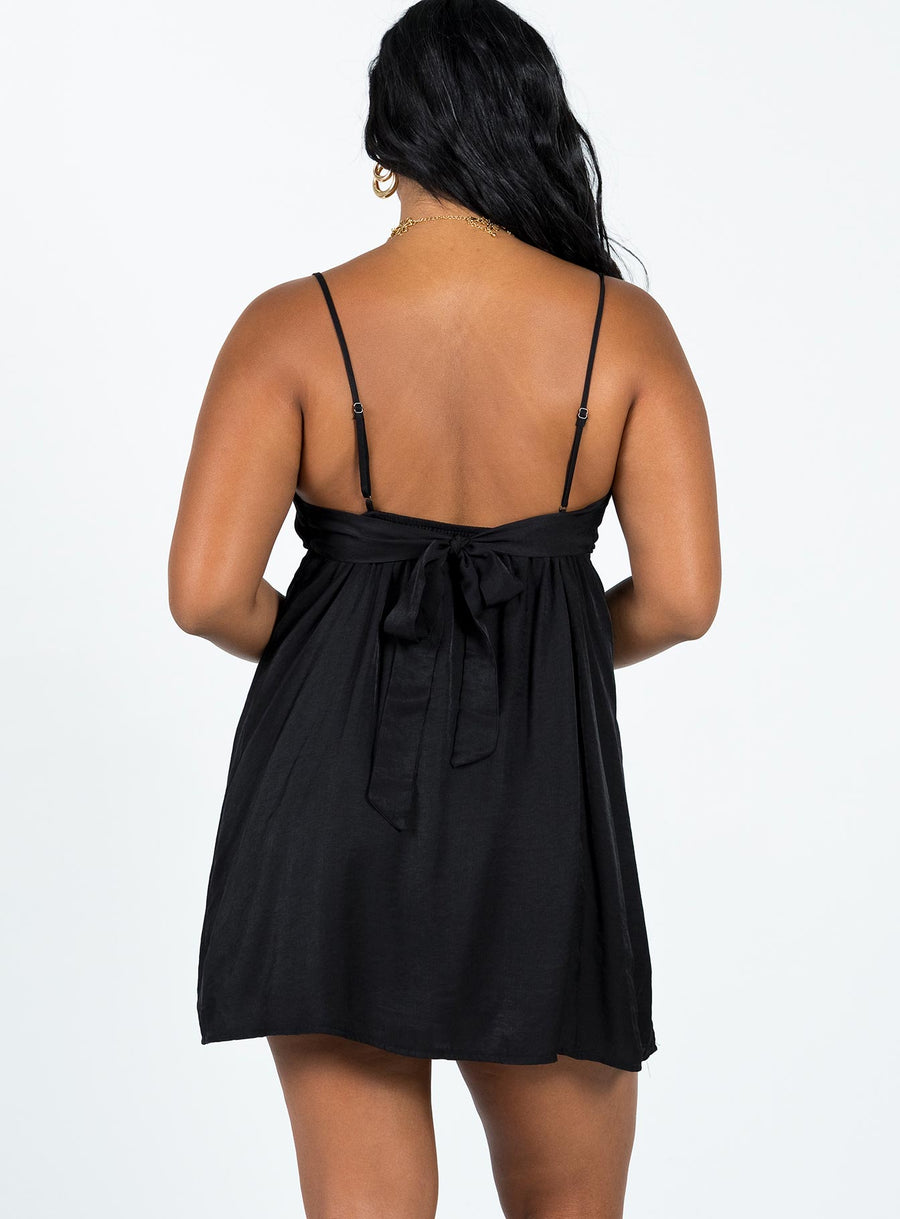 Koko Mini Dress Black · photo 4