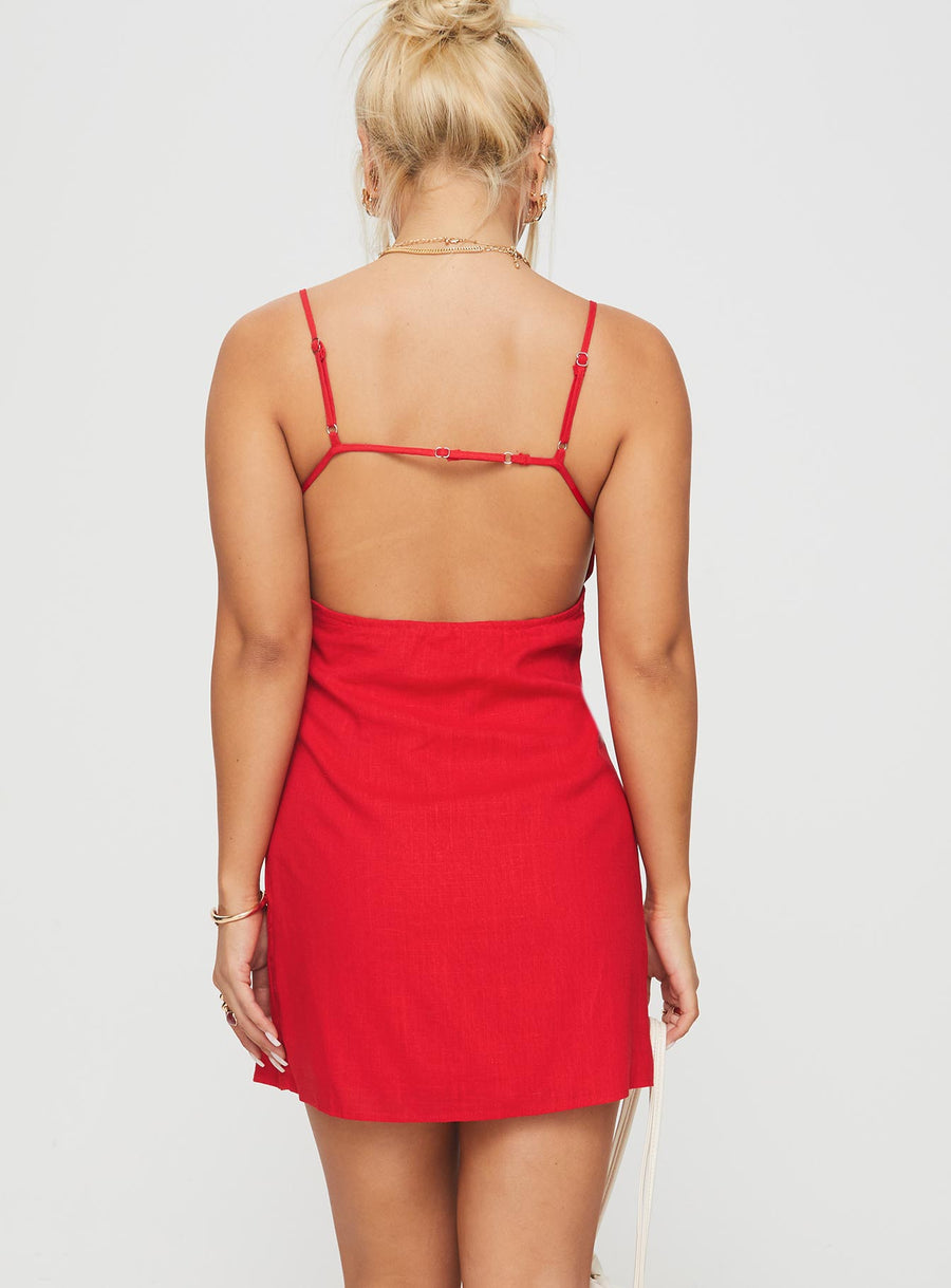 Wurli Mini Dress Red · photo 4