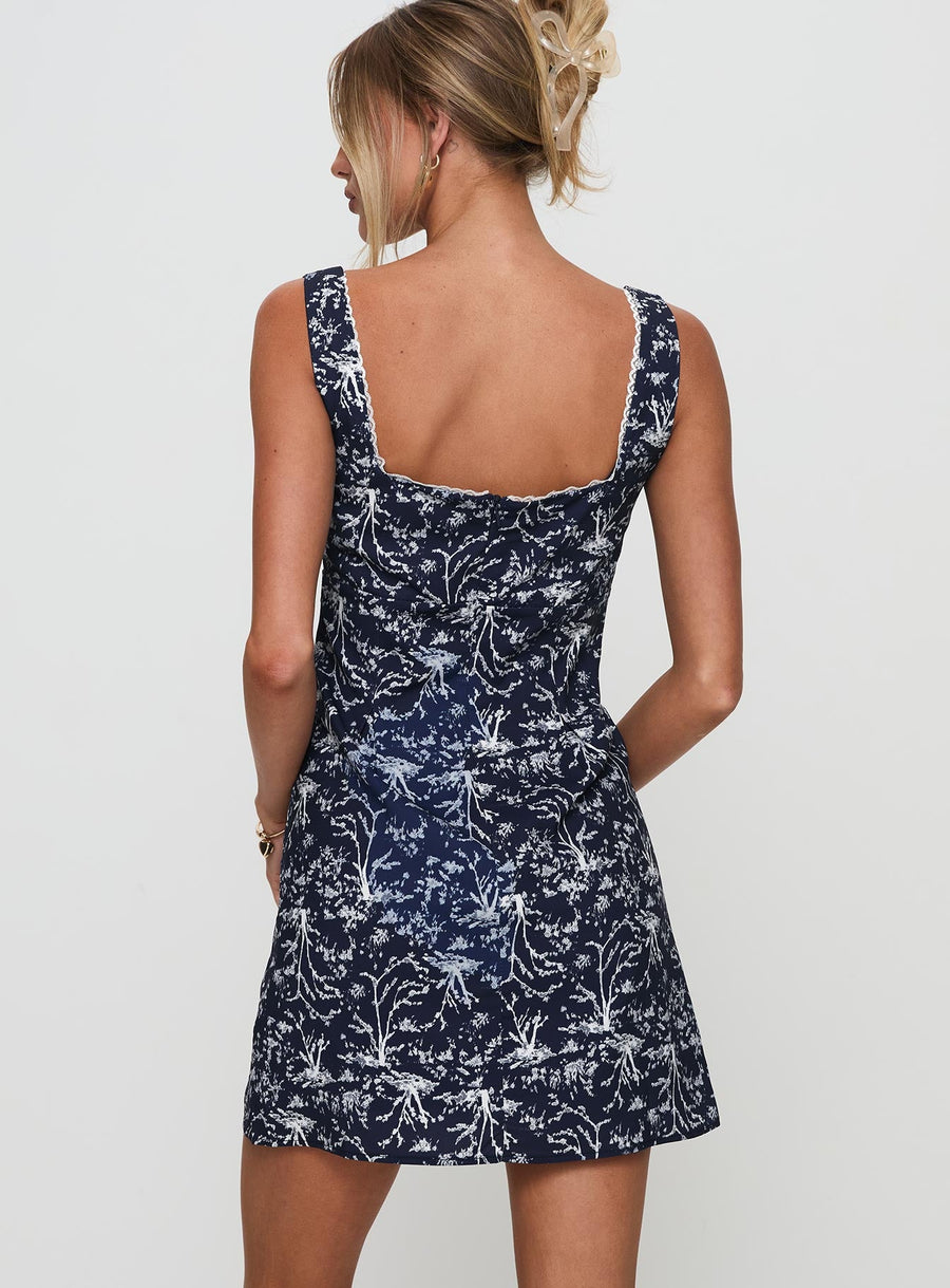 Alliston Mini Dress Navy · photo 5