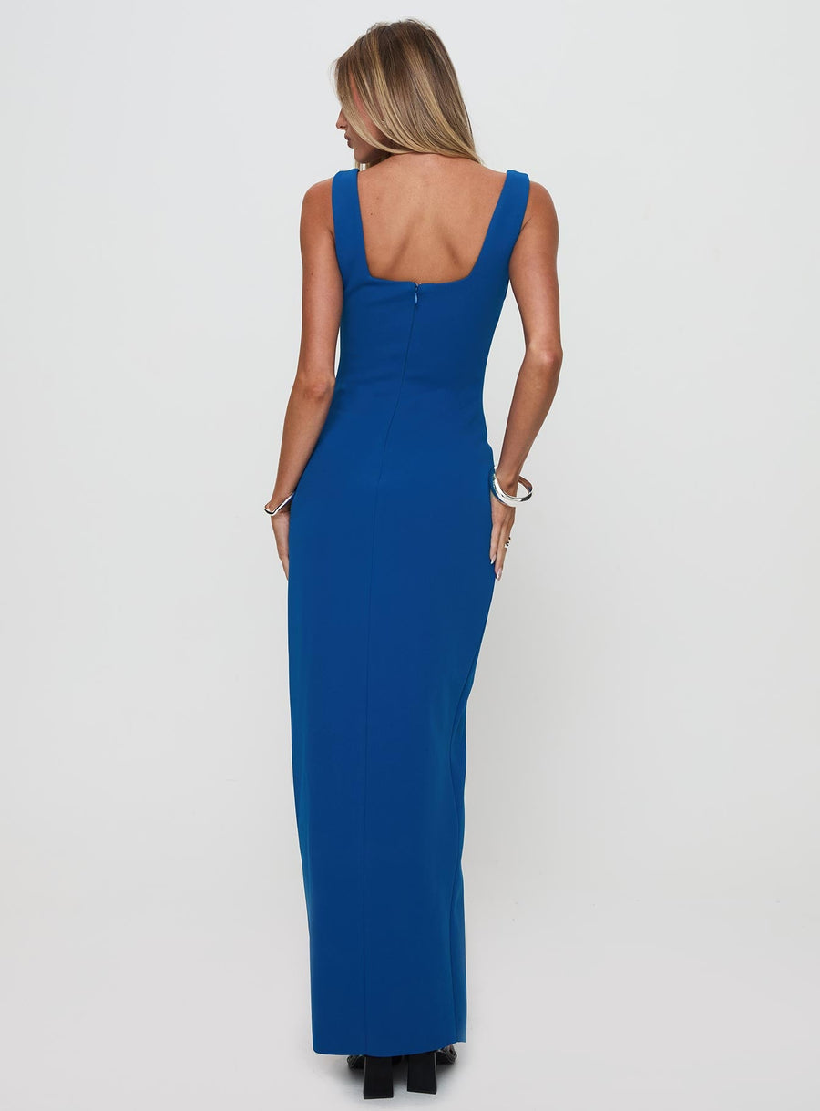 Bombshell Maxi Dress Cobalt · photo 5