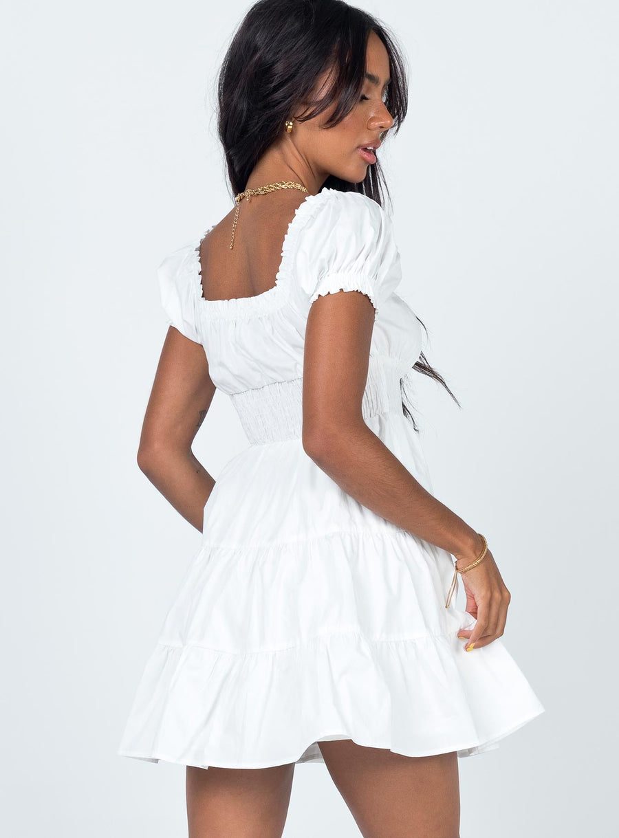 Daniela Mini Dress White · photo 5