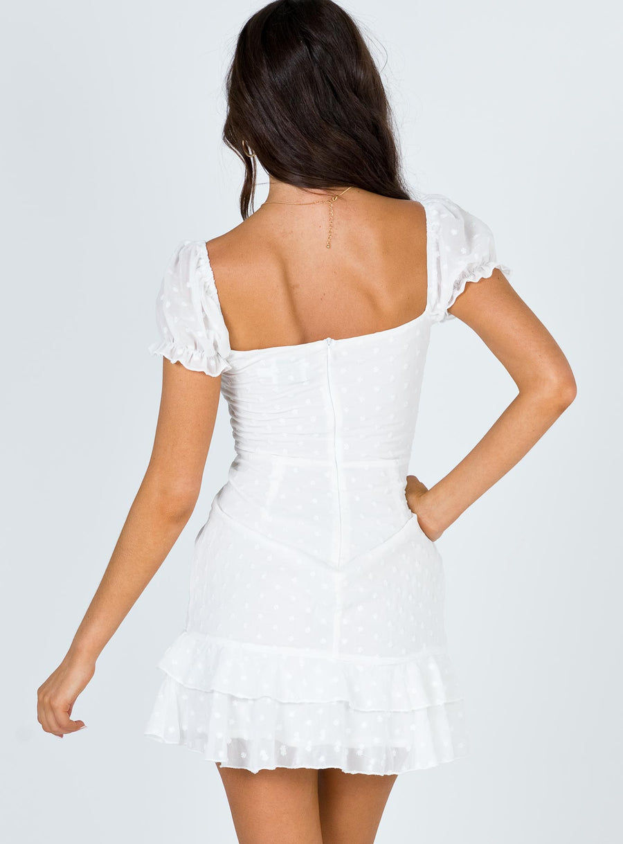 Mikail Mini Dress White · photo 5