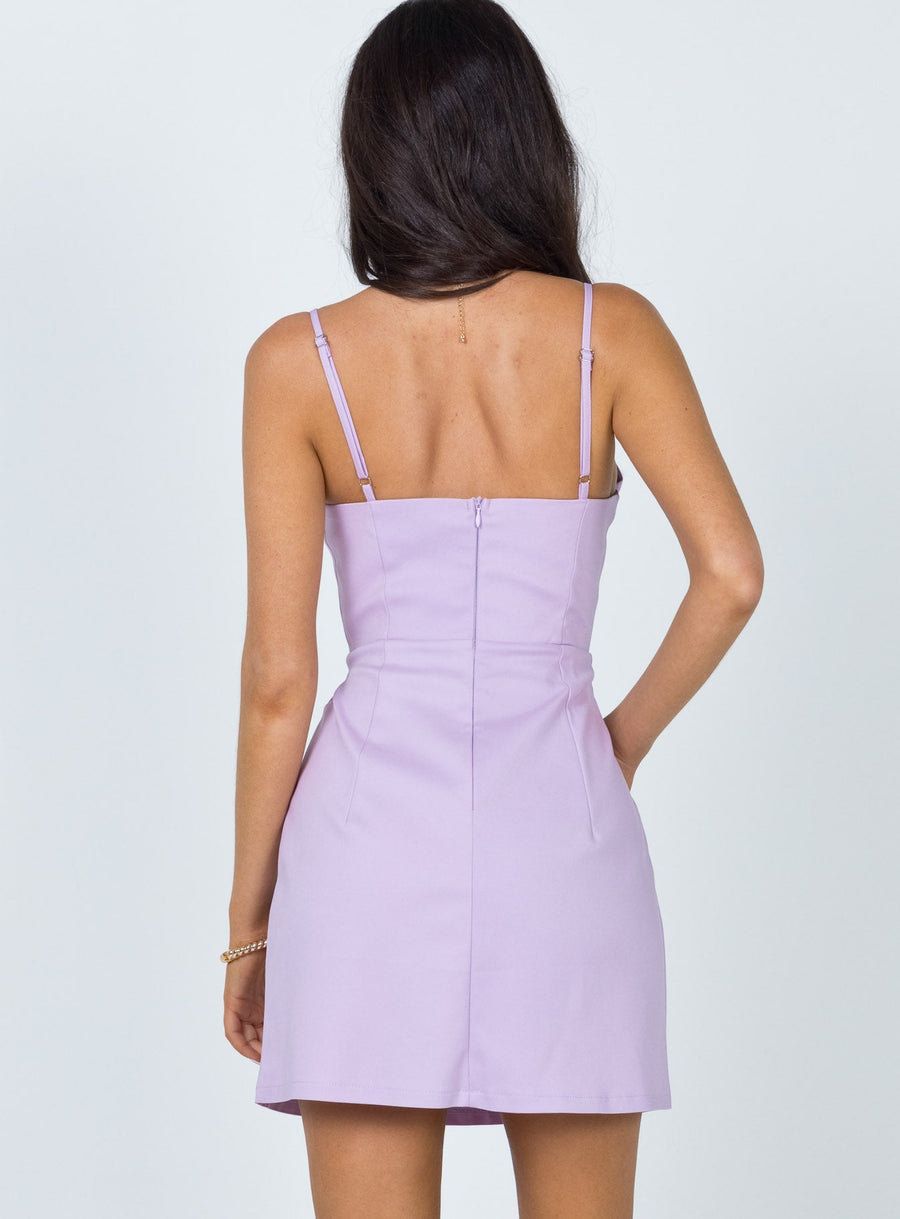 Novella Mini Dress Lilac · photo 4