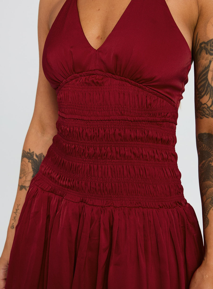 Mariachi Mini Dress Red · photo 5