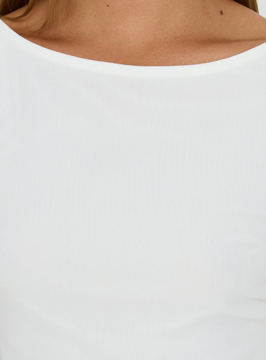Lukea Sleeveless Mini Dress White · photo 6