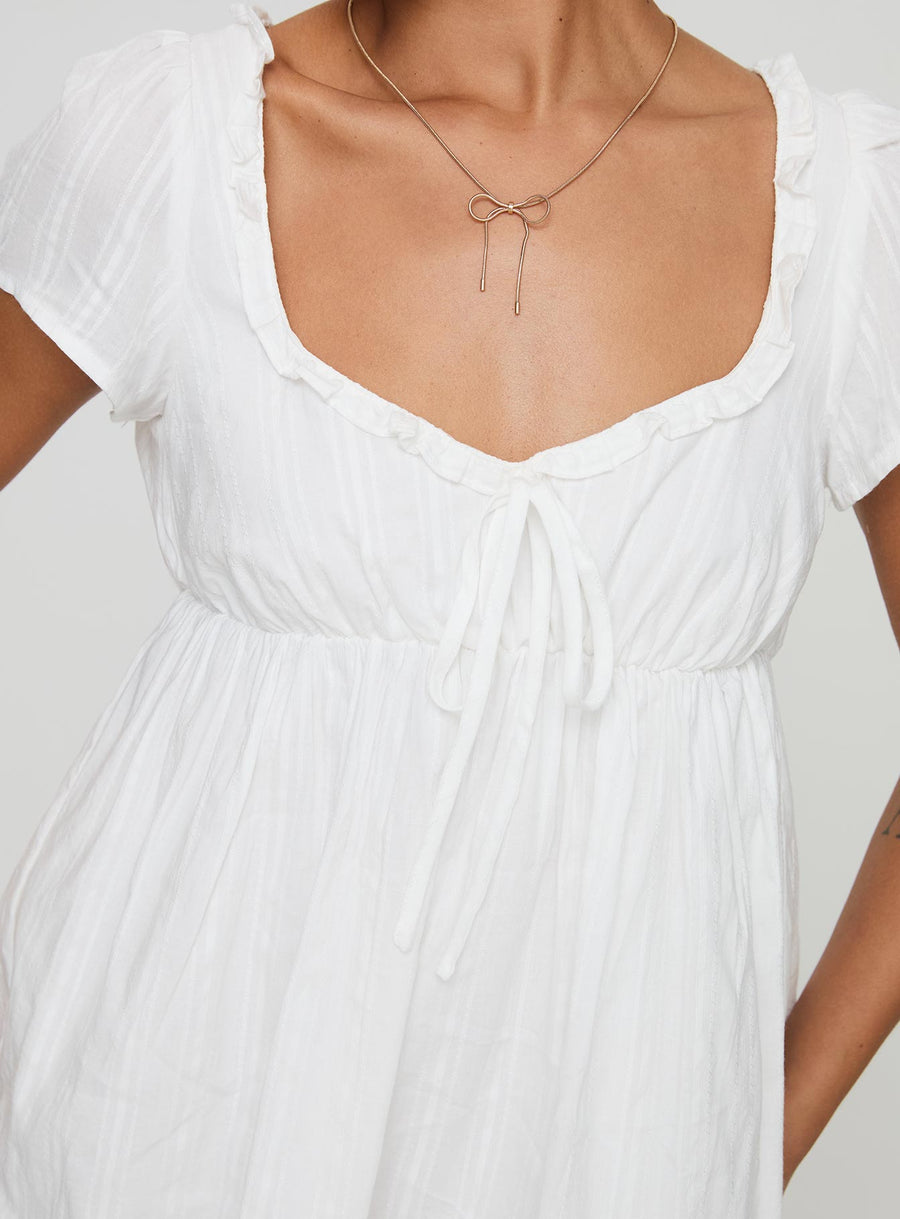 Monsterrat Mini Dress White · photo 5