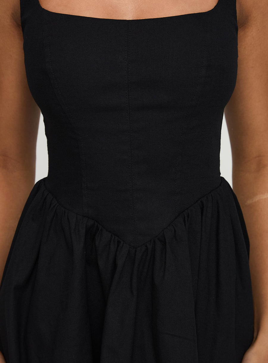 Martie Mini Dress Black · photo 6