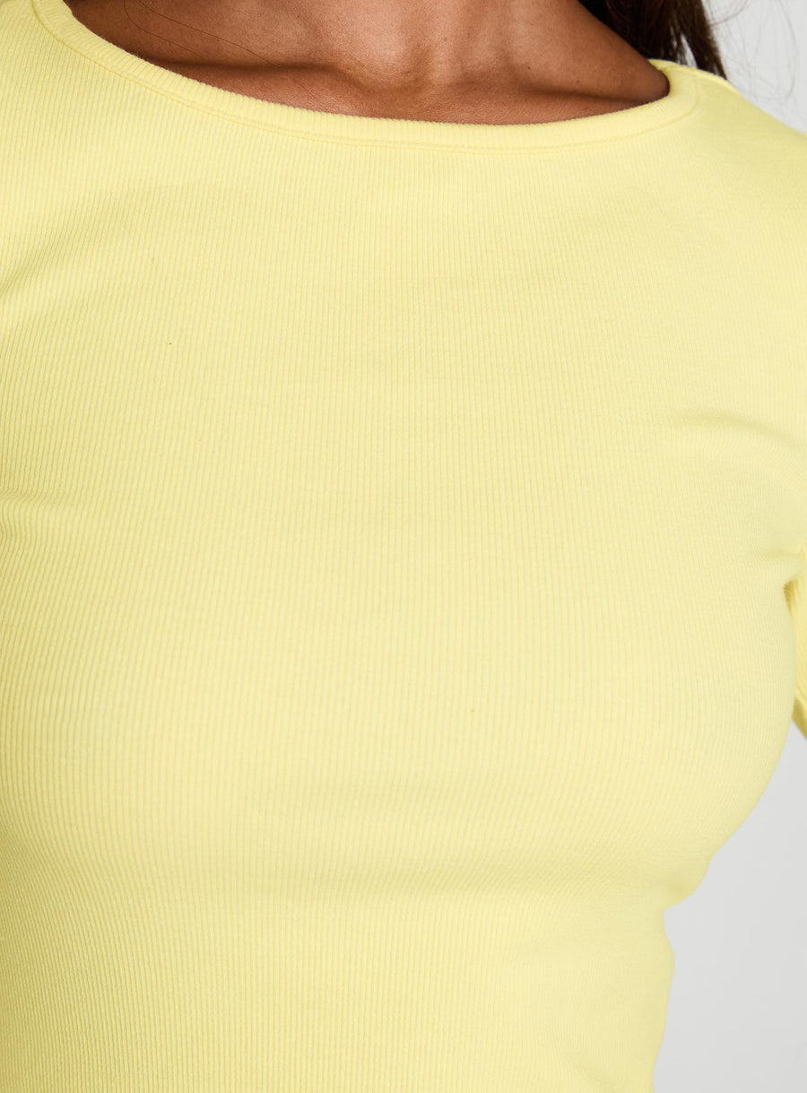 Elaia 3/4 Sleeve Top Yellow · photo 6