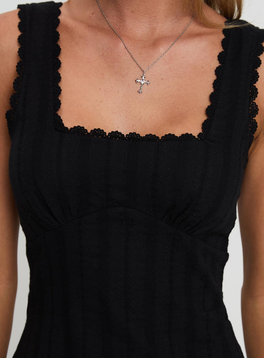 Dasha Mini Dress Black Petite · photo 5