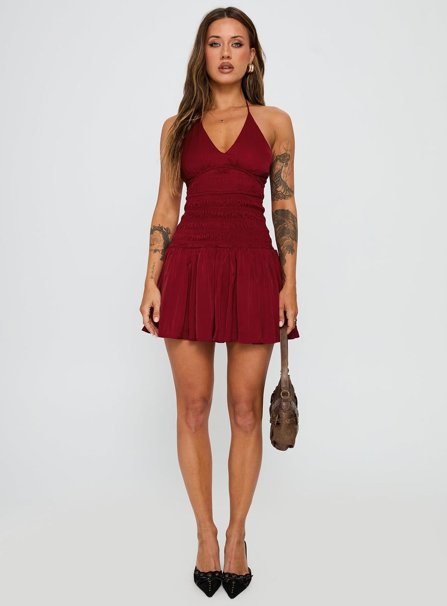 Mariachi Mini Dress Red · photo 6