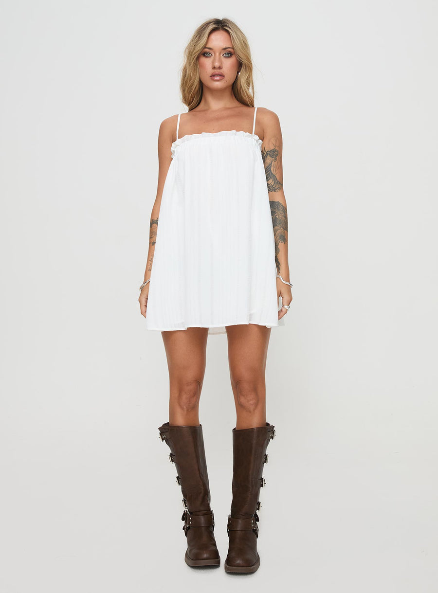 Marsaline Mini Dress White · photo 7