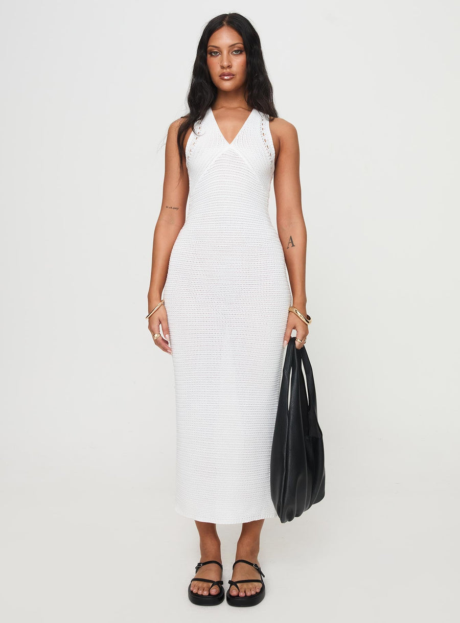 Nyman Maxi Dress White · photo 7