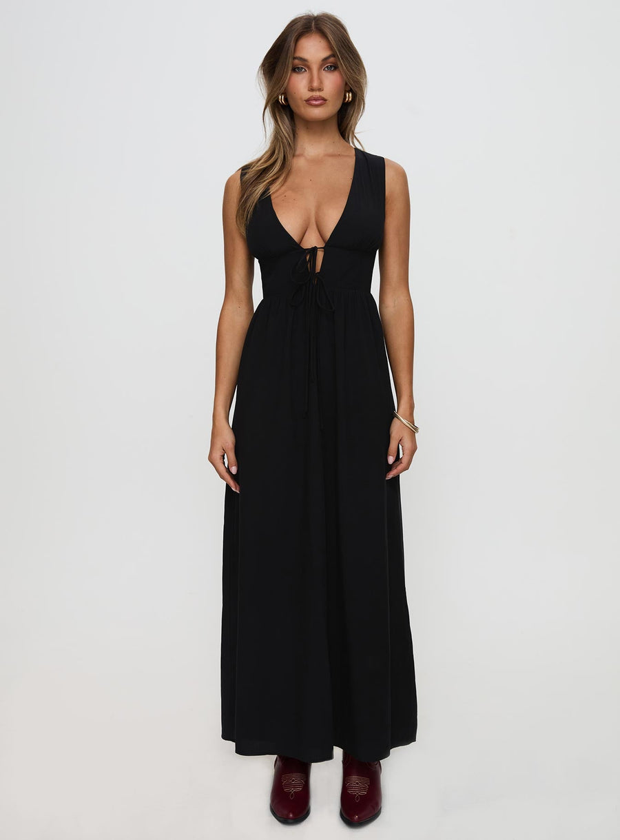Pokey Maxi Dress Black · photo 7