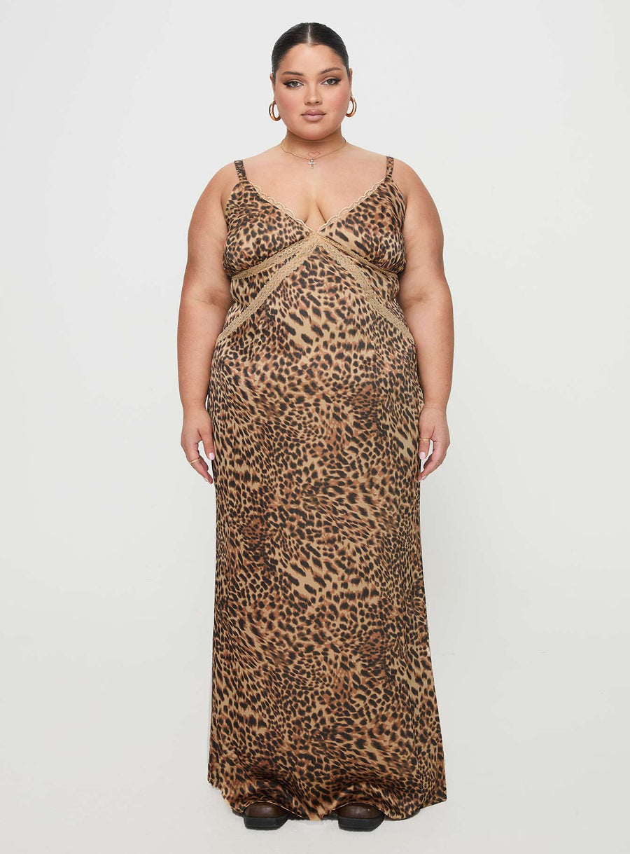 Sanctuary Maxi Dress Leopard Curve · photo 7
