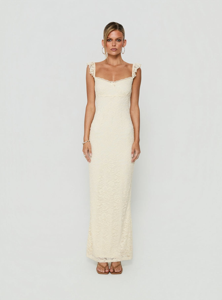 Beacall Maxi Dress Lemon · photo 7