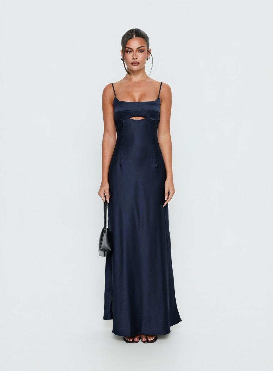 Powell Maxi Dress Navy · photo 7