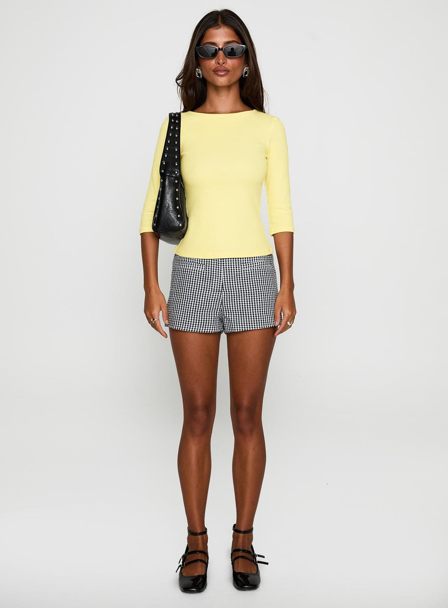 Elaia 3/4 Sleeve Top Yellow · photo 7