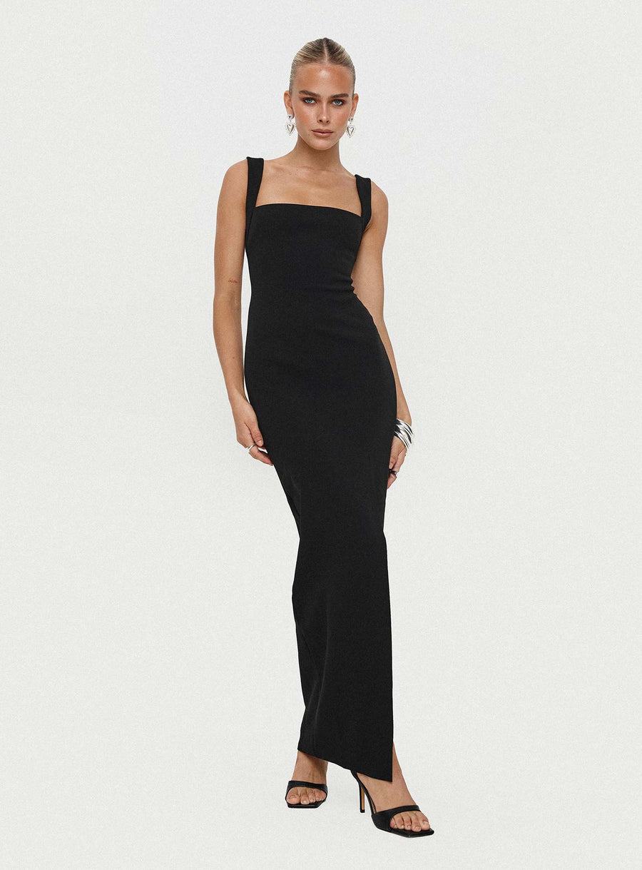 Bombshell Maxi Dress Black · photo 8