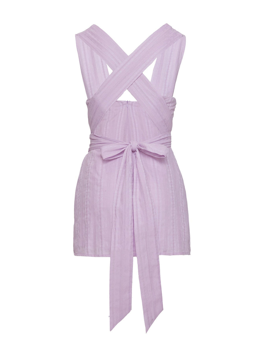 Alsace Mini Dress Lilac · photo 8