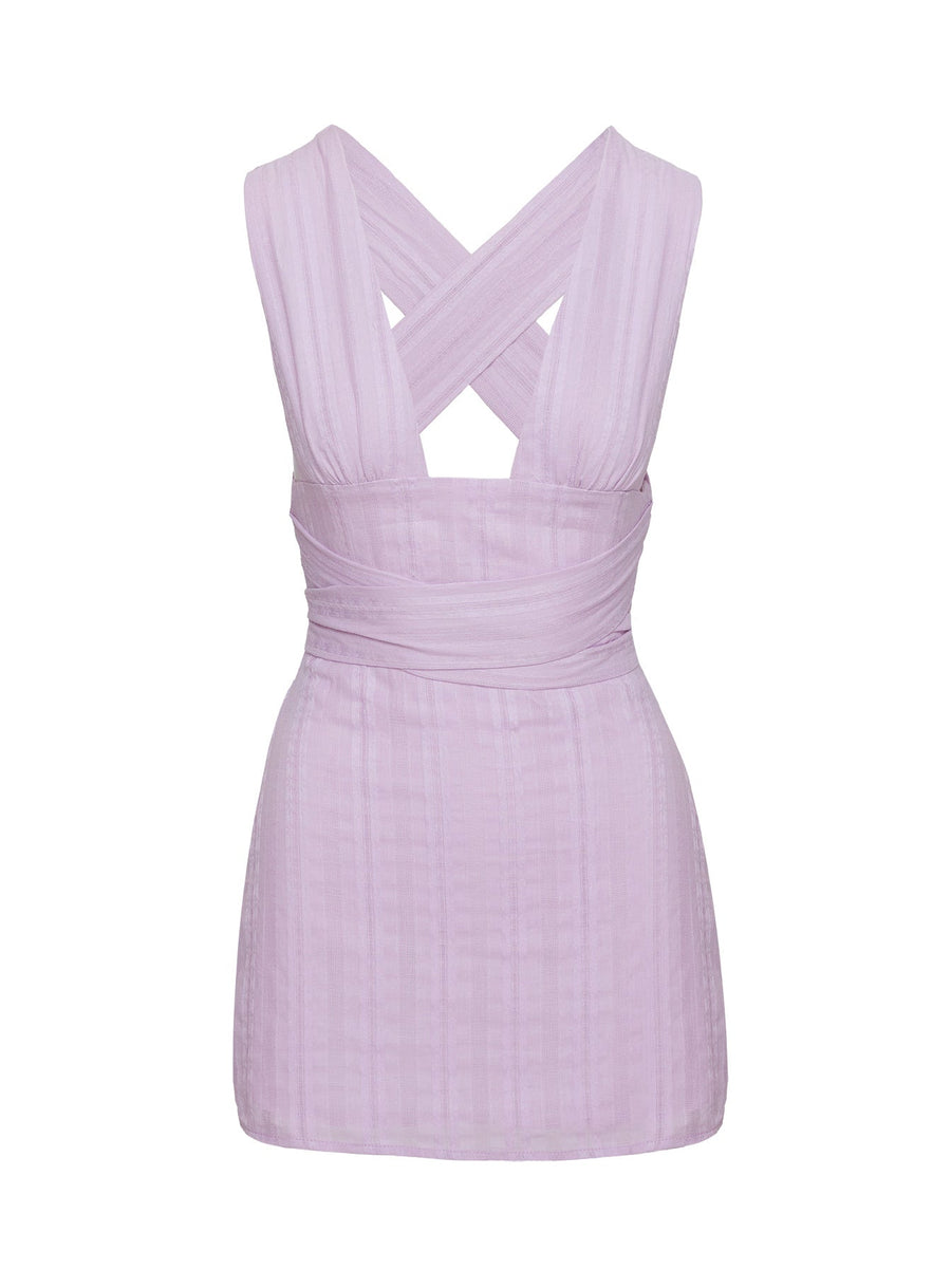 Alsace Mini Dress Lilac · photo 7