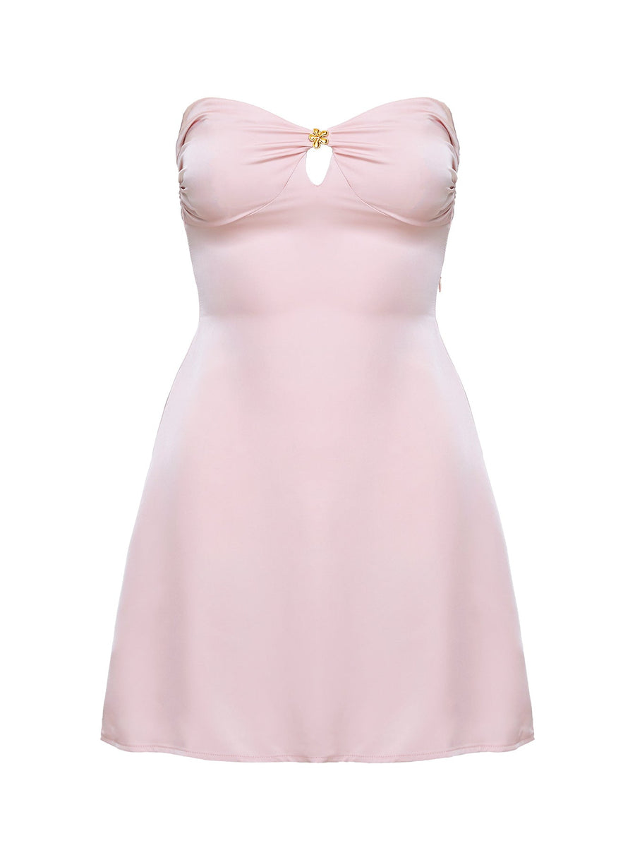 Americano Mini Dress Pink Petite · photo 5