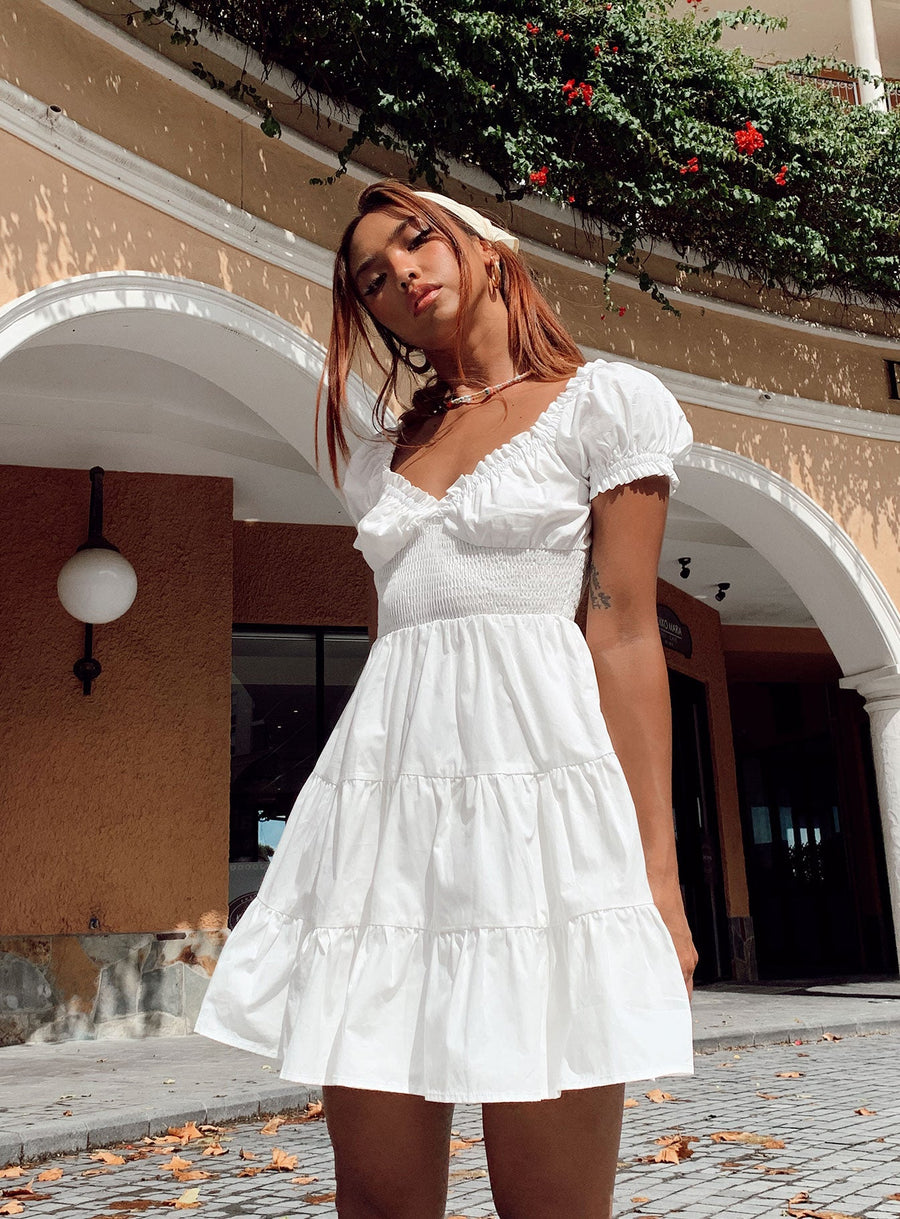 Daniela Mini Dress White · photo 1