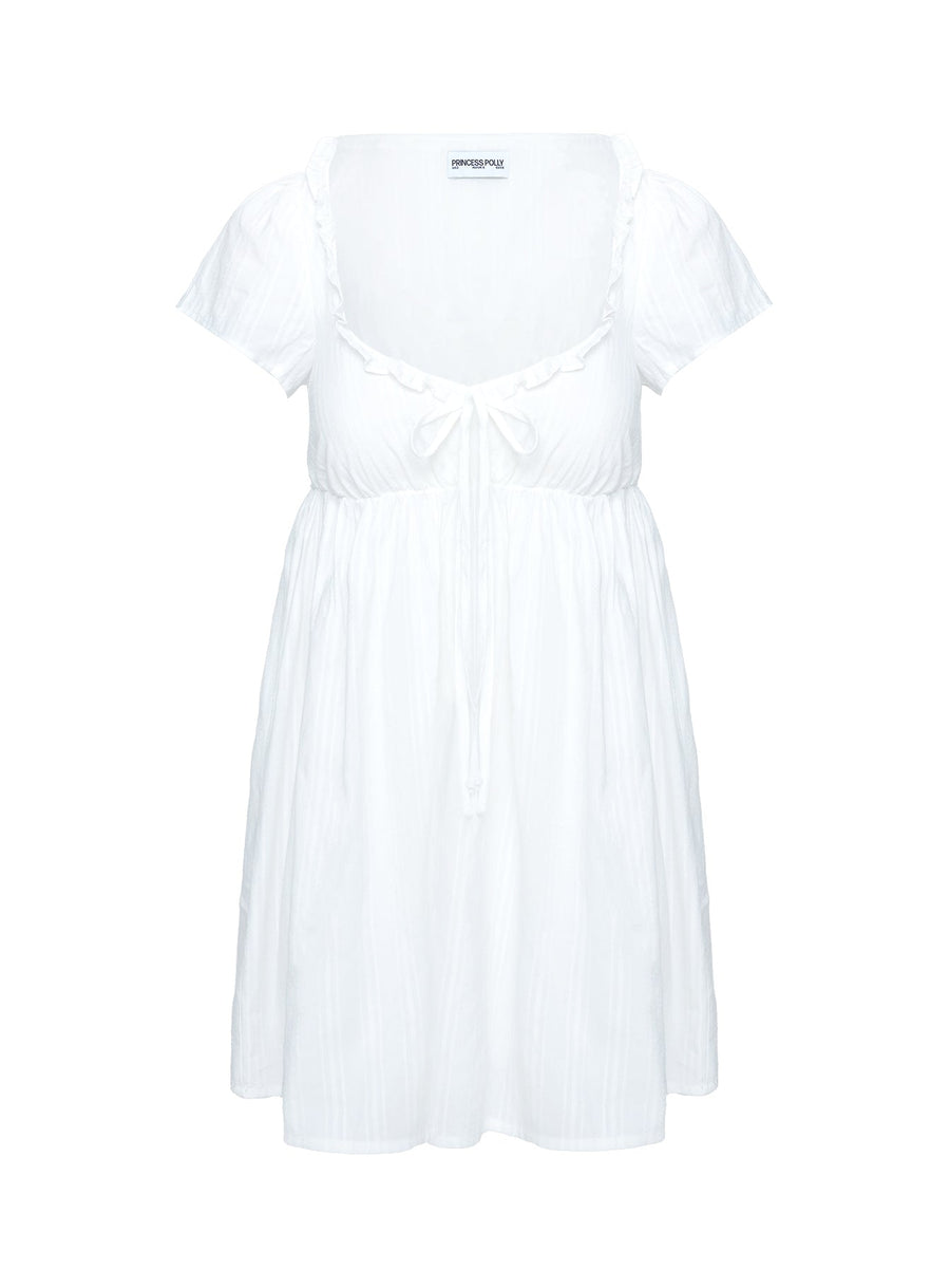 Monsterrat Mini Dress White · photo 7