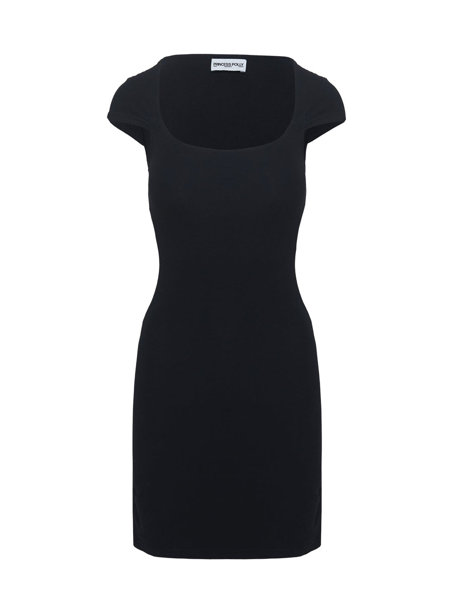 Ravenna Mini Dress Black · photo 8