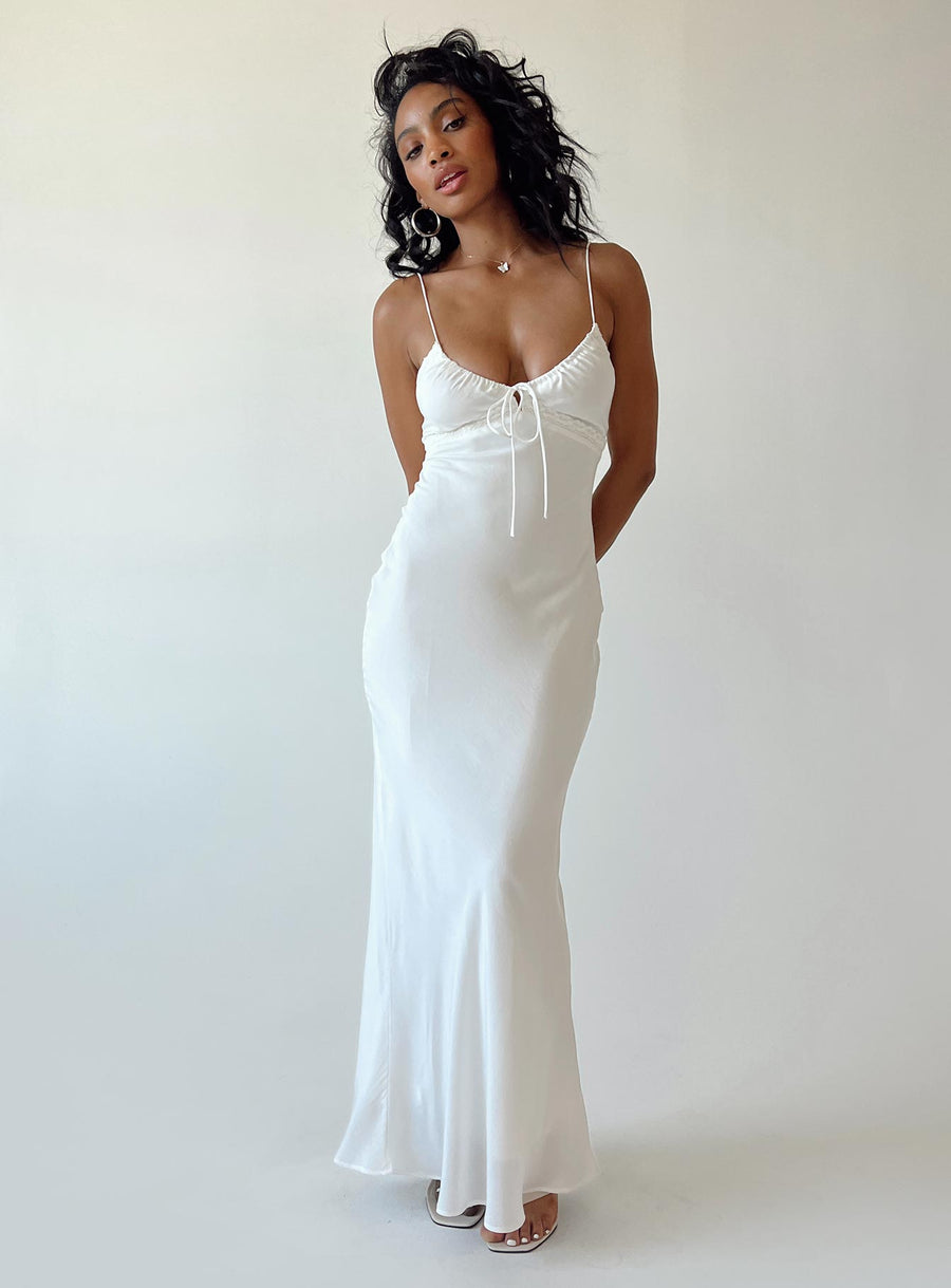 Emily Maxi Dress White · photo 8