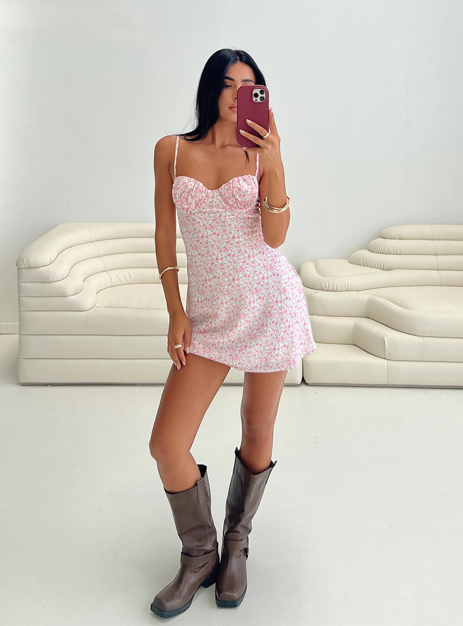 Draven Mini Dress Pink · photo 1