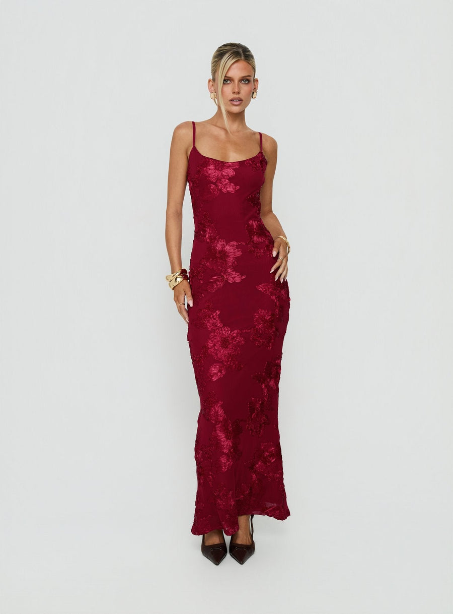 Jacalyn Maxi Dress Red · photo 1