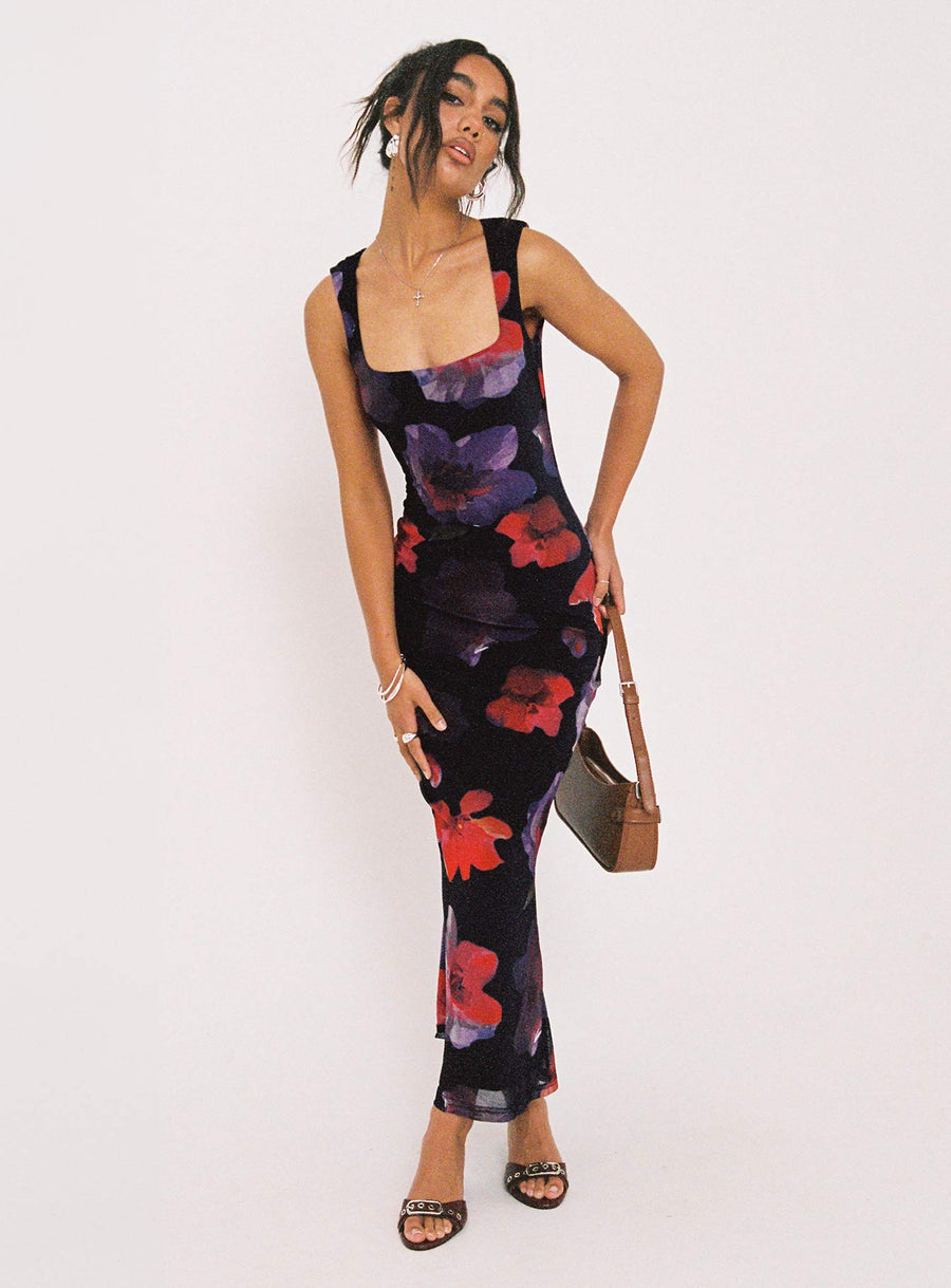 Eviana Maxi Dress Floral · photo 1