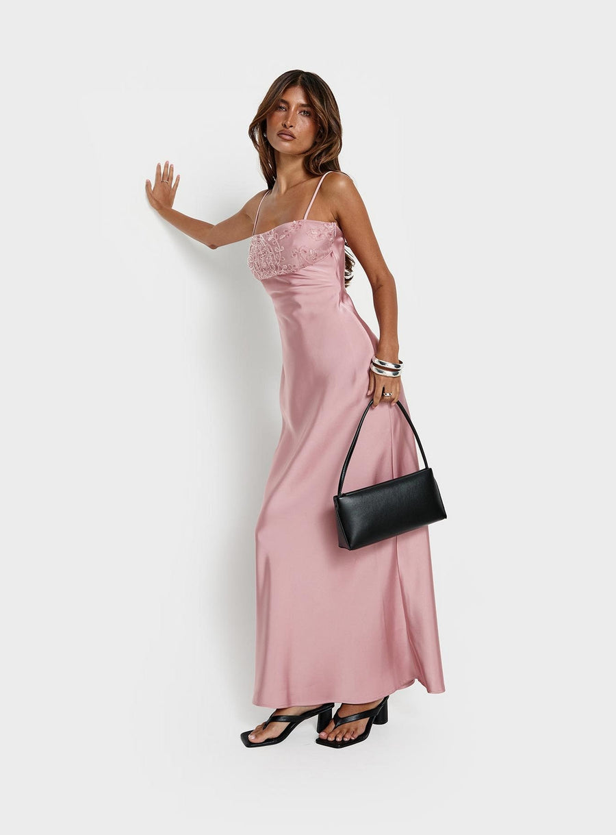 Engracia Sequin Maxi Dress Pink · photo 1