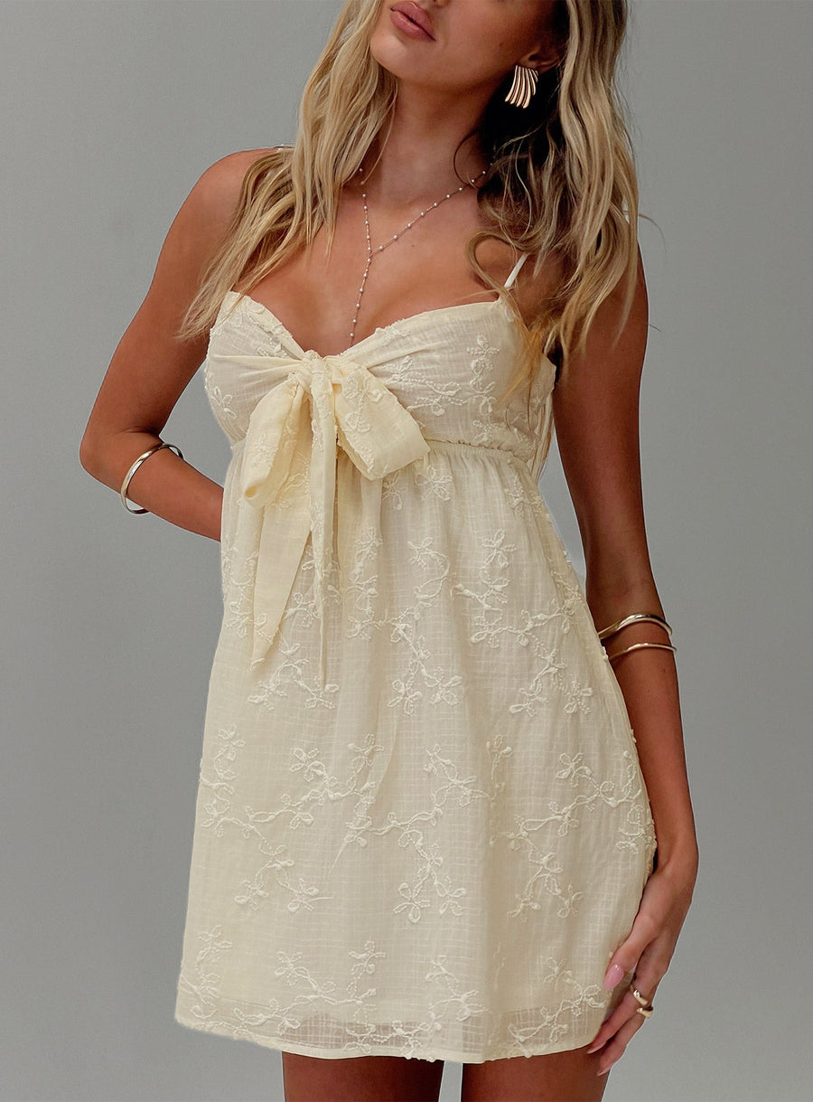 Granno Mini Dress Lemon · photo 1