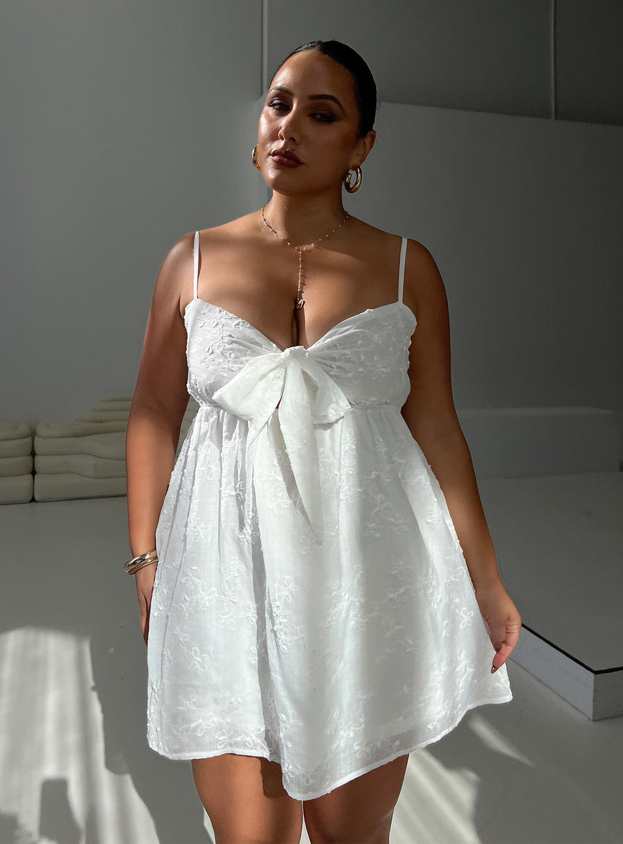 Granno Mini Dress White Curve · photo 1