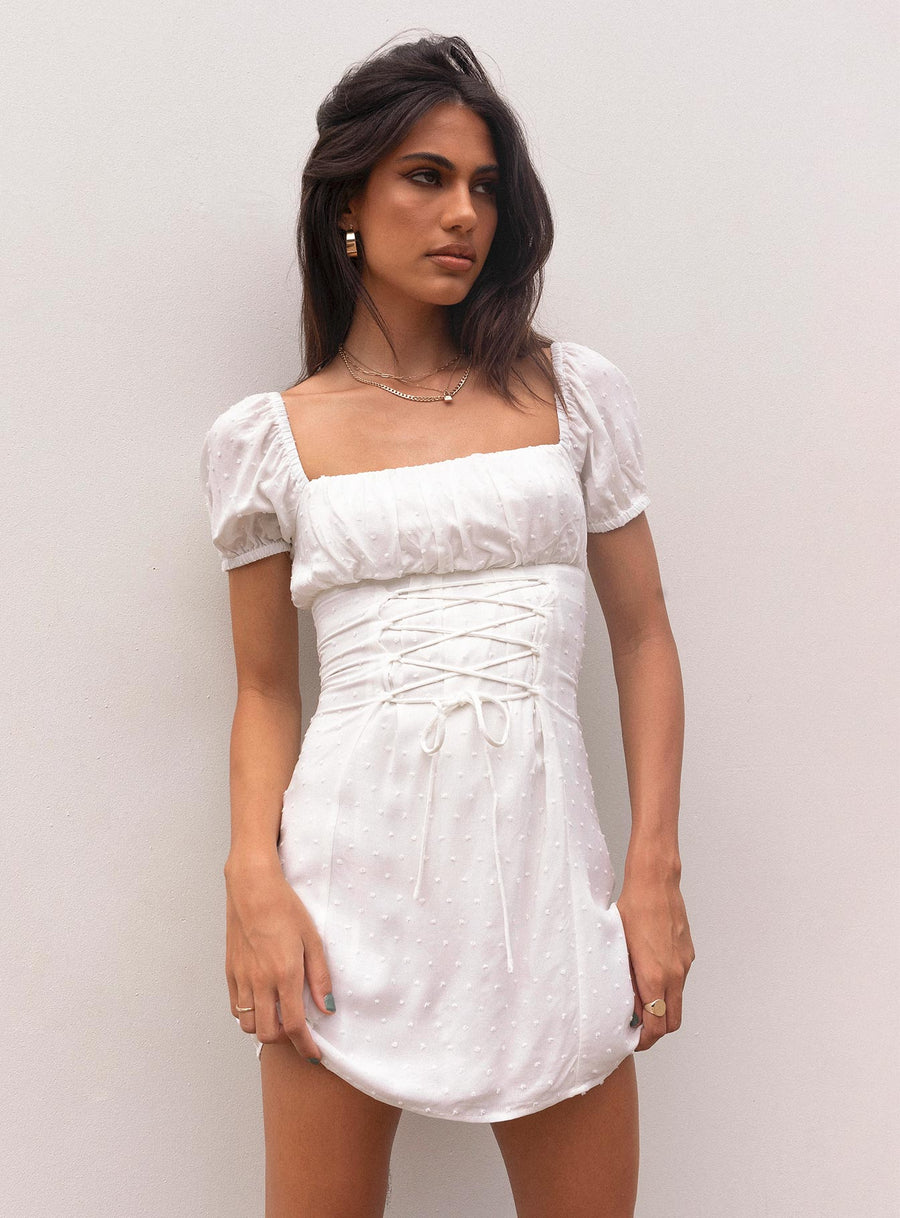 Fauci Mini Dress White · photo 6