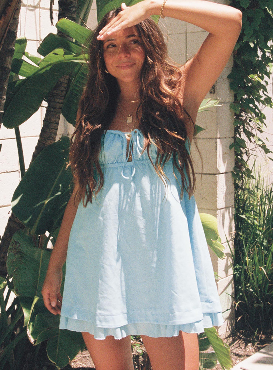 Empress Of Love Mini Dress Blue · photo 1