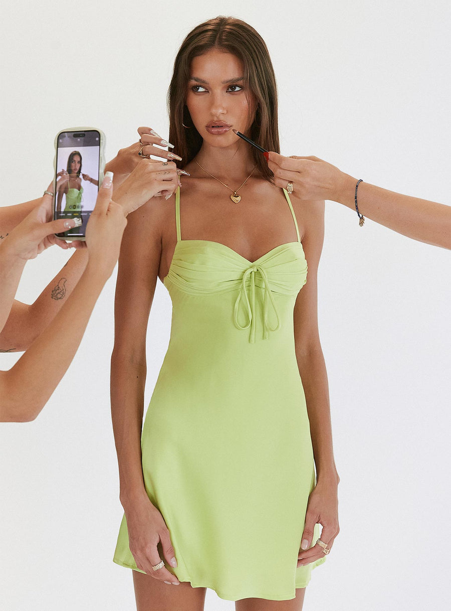 Glendon Mini Dress Green · photo 1