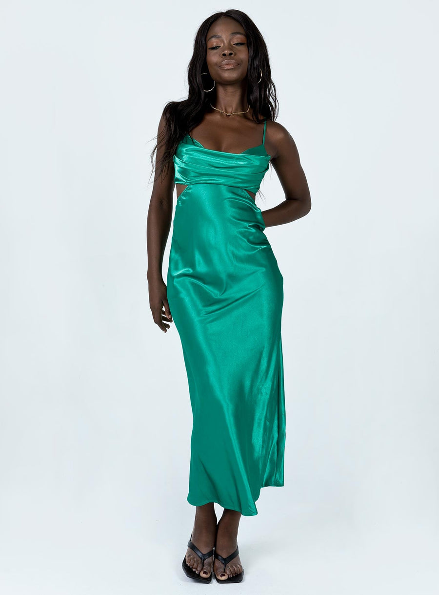 Giselle Midi Dress Green · photo 2