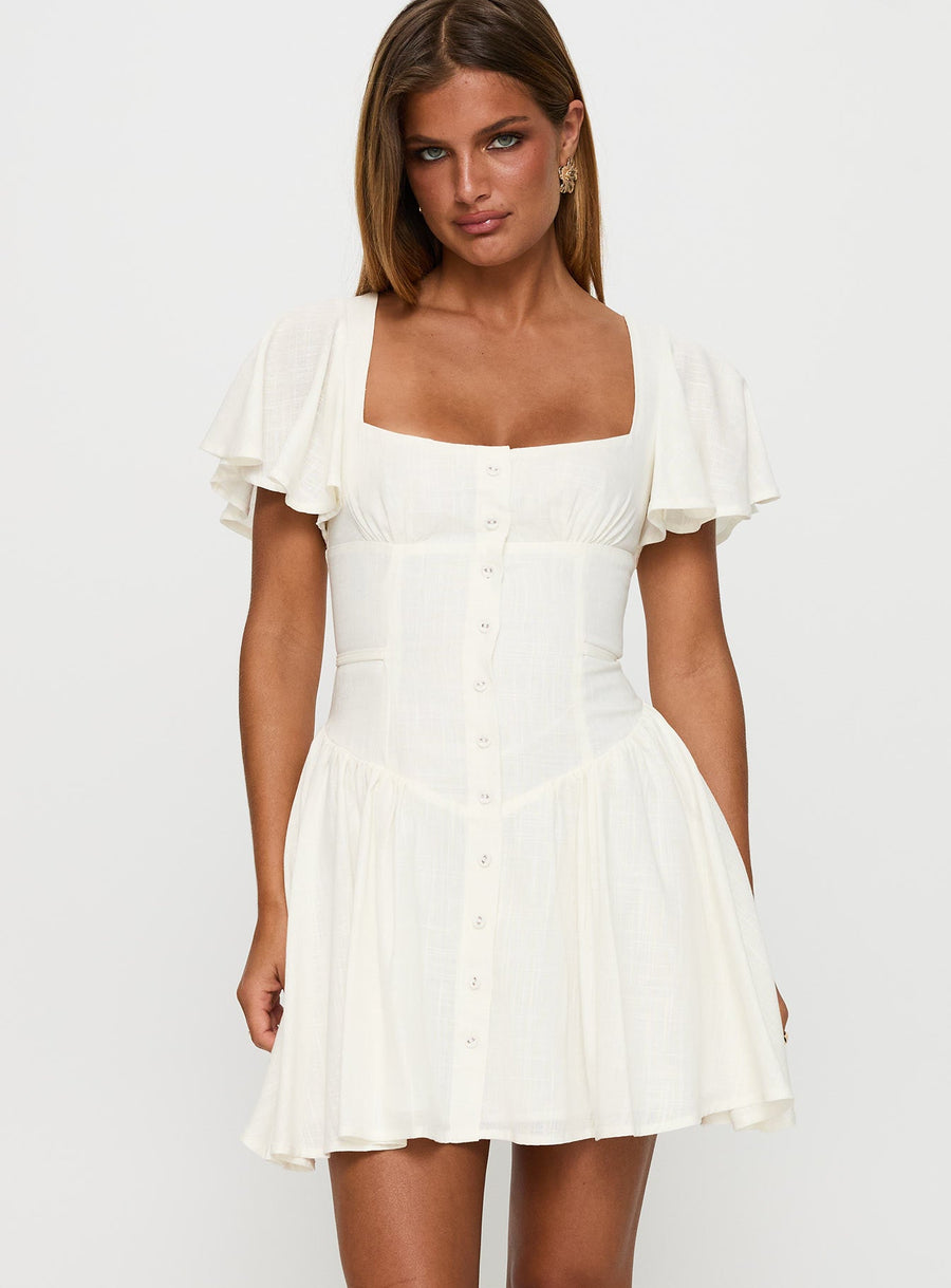 Forever More Mini Dress White · photo 2
