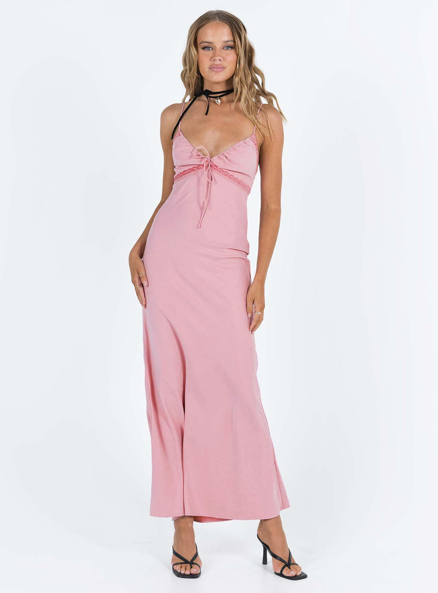 Emily Maxi Dress Gin Fizz Pink · photo 2