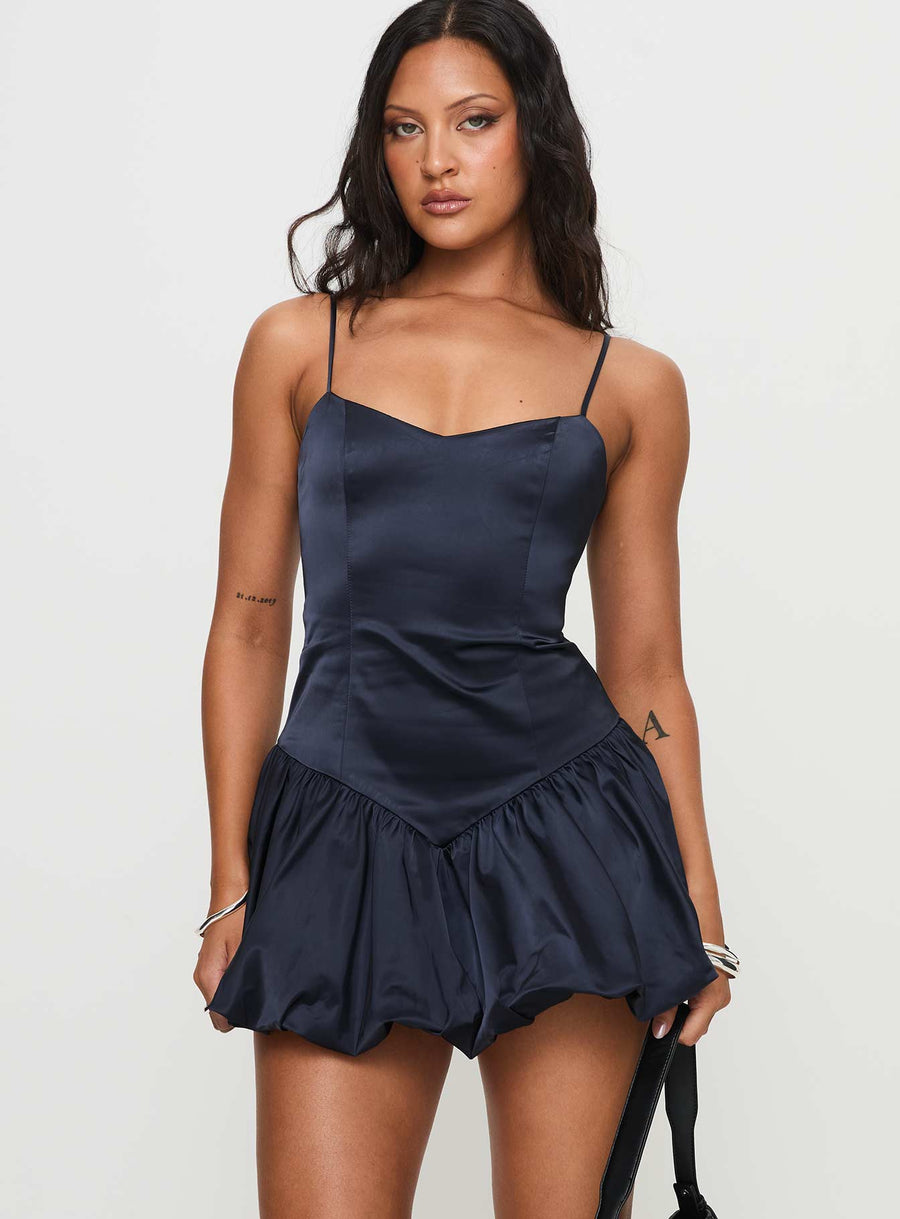 Dollhouse Mini Dress Navy · photo 2