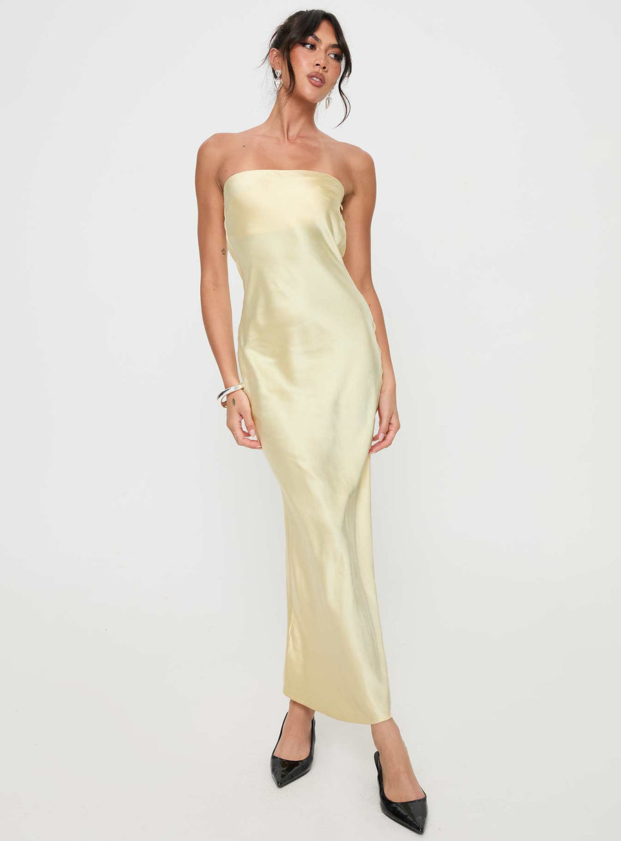 Haley Maxi Dress Yellow · photo 2
