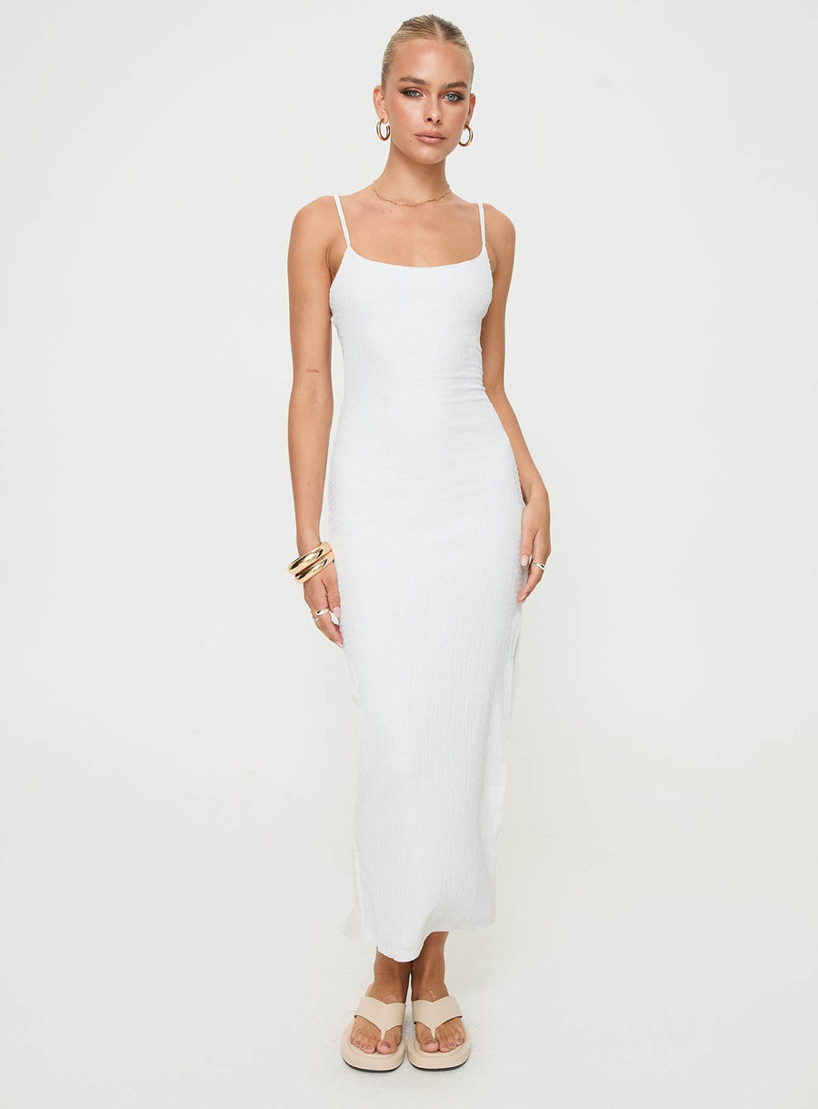 Elestria Maxi Dress White · photo 2